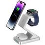 Mobigear MagStation 3in1 Laadstation MagSafe 15W - Wit