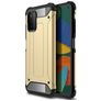 Mobigear Outdoor Samsung Galaxy A03s Hoesje Hardcase Backcover Shockproof - Goud