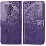 Mobigear Butterfly OPPO A5 (2020) Hoesje Bookcase Portemonnee - Paars