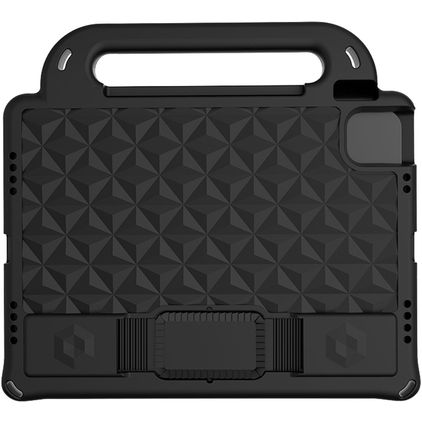 Mobigear Diamond iPad Pro 11 Inch (2022) Kinder Tablethoes met Handvat - Zwart