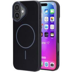 Mobiparts Slim Line iPhone 17 MagSafe Hoesje Hardcase Backcover - Onyx Black