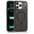 Mobigear Shockproof Grip iPhone 17 Pro MagSafe Hoesje Hardcase Backcover - Zwart