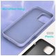 Mobigear Rubber Touch iPhone 16 Pro Max Siliconen Hoesje Backcover - Paars