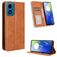 Mobigear Sensation Motorola Moto E14 Hoesje Bookcase Portemonnee - Bruin