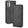 Mobigear Sensation Motorola Moto E32s Hoesje Bookcase Portemonnee - Zwart