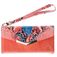 Mobilize Gelly Velvet iPhone XS Hoesje Uitneembare 2in1 Clutch - Coral Snake