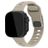 Mobilize Sports Siliconen Apple Watch Bandje Druksluiting - 49/46/45/44 mm - Sterrenlicht