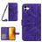 Mobigear Sunflower Samsung Galaxy A05 Hoesje Bookcase Portemonnee - Paars