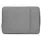 Mobigear Denim Zipper Laptop Sleeve 12 inch Laptop hoes - Grijs