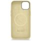 Decoded iPhone 14 Plus Siliconen Hoesje Backcover - Sweet Corn