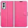 Mobigear Classic OnePlus Nord 2 Hoesje Bookcase Portemonnee - Roze