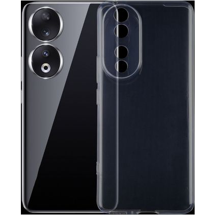 Mobigear Ultra Thin Doorzichtig HONOR 90 Hoesje Flexibel TPU Extra Dun Backcover - Transparant