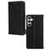 Mobilize Wallet Samsung Galaxy S23 FE Hoesje Echt Leer Bookcase Portemonnee - Zwart