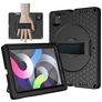 Mobigear Ruggedized iPad Air 5 (2022) Hoes EVA-schuim Backcover + Standaard - Zwart