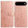 Mobigear Flowers iPhone Air Hoesje Bookcase Portemonnee - Roségoud