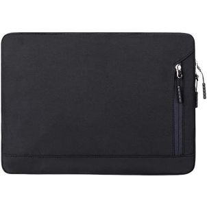 Mobigear Dual Zip Laptop Sleeve 15 - 16 inch Laptophoes - Zwart