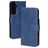 Mobiparts Classic Wallet Samsung Galaxy S25 FE Hoesje Bookcase - staalblauw