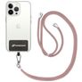 Mobigear Lanyard Universeel Verstelbaar Telefoonkoord - Roségoud