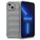 Mobigear Bumpy iPhone 14 Plus Hoesje Flexibel TPU Backcover - Grijs