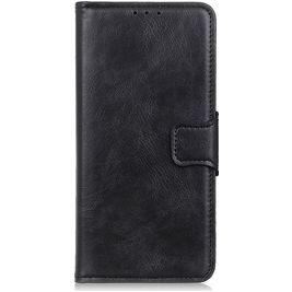 Mobigear Classy Xiaomi Redmi Note 10S Hoesje Bookcase Portemonnee - Zwart