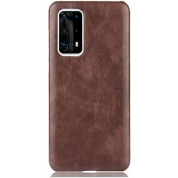 Mobigear Excellent Huawei P40 Pro Plus Hoesje Hardcase Backcover - Bruin