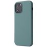 Mobigear Rubber Touch iPhone 12 Siliconen Hoesje Backcover - Pine Green