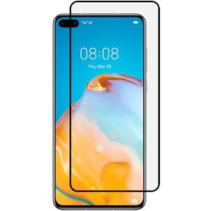 Mobigear Premium Huawei P40 Glazen Screenprotector - Case Friendly - Zwart