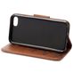 Mobigear Butterfly iPhone SE (2020) Hoesje Bookcase Portemonnee - Bruin