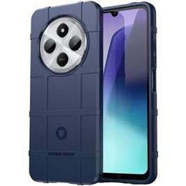 Mobigear Rugged Shield Xiaomi Redmi 14C Hoesje Flexibel TPU Backcover Shockproof - Blauw