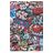Mobigear Tri-Fold Samsung Galaxy Tab A8 10.5 (2021) Hoes Bookcase - Graffiti