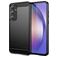 Mobigear Brushed Slim Samsung Galaxy A55 Hoesje Flexibel TPU Backcover - Zwart