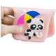 Mobigear Design iPhone XS Max Hoesje Flexibel TPU Backcover - Rainbow Panda