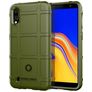 Mobigear Rugged Shield Samsung Galaxy A01 Core Hoesje Flexibel TPU Backcover Shockproof - Groen