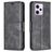 Mobigear Excellent Xiaomi Redmi Note 12 Pro Plus Hoesje Bookcase Portemonnee - Zwart