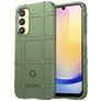 Mobigear Rugged Shield Samsung Galaxy A55 Hoesje Flexibel TPU Backcover Shockproof - Groen