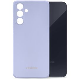 Mobilize Rubber Gelly Samsung Galaxy A35 Hoesje Flexibel TPU Backcover - Pastel Purple