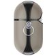 Valenta Snap Apple AirPods Pro 1 Hoesje Echt Leer - Grijs