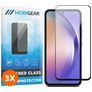 Mobigear Premium Samsung Galaxy A54 Glazen Screenprotector - Case Friendly - Zwart (3-Pack)