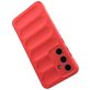 Mobigear Bumpy Samsung Galaxy S24 FE Hoesje Flexibel TPU Backcover - Grijs