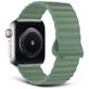 Decoded Traction Loop Siliconen Apple Watch Bandje Magneetsluiting - 42/41/40/38 mm - Sage Leaf