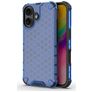 Mobigear Honeycomb iPhone 16 Plus Hoesje Hardcase Backcover Shockproof - Blauw