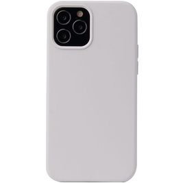 Mobigear Rubber Touch iPhone 13 Pro Siliconen Hoesje Backcover - Wit