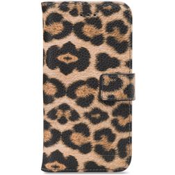 My Style Flex Wallet Samsung Galaxy J4 Plus Hoesje Bookcase Portemonnee - Leopard