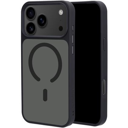 Mobiparts Hardcover iPhone 18 Pro Max MagSafe Hoesje Hardcase Backcover - Satin Black