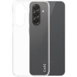 CARE by PanzerGlass Flagship Doorzichtig Samsung Galaxy A56 Hoesje Hardcase Backcover - Transparant