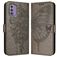 Mobigear Butterfly Nokia G42 Hoesje Bookcase Portemonnee - Grijs