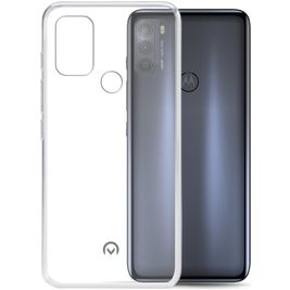 Mobilize Gelly Doorzichtig Motorola Moto G50 Hoesje Flexibel TPU Backcover - Transparant