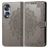 Mobigear Mandala HONOR 70 Hoesje Bookcase Portemonnee - Grijs