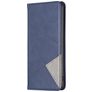 Mobigear Rhombus Slim OPPO Find X5 Lite Hoesje Bookcase - Blauw