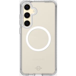ITSKINS Level 2 HybridMagClear R Doorzichtig Samsung Galaxy S24 FE MagSafe Hoesje Hardcase Backcover Shockproof - Transparant